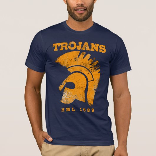 T-shirt Trojan HML 1989 (Devant)