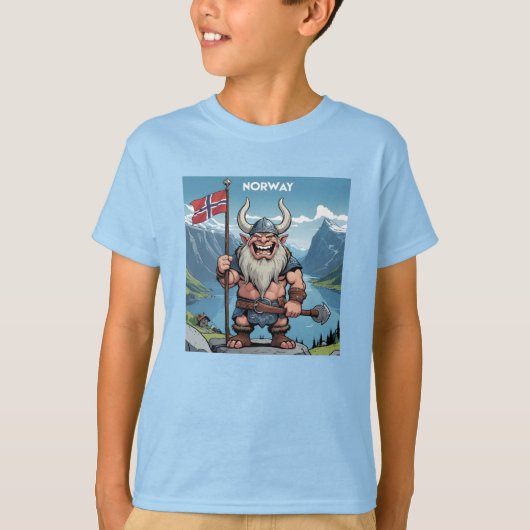 T-shirt Troll norvégien (Devant)