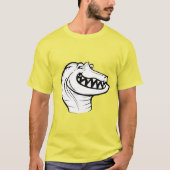T-shirt Trollface Irritator (sans texte) (Devant)