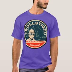T-shirt Trollstigen 1 The Troll Road Norway Sticker