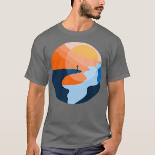 T-shirt Trolltunga Fjord Norvège Souvenir Cadeau