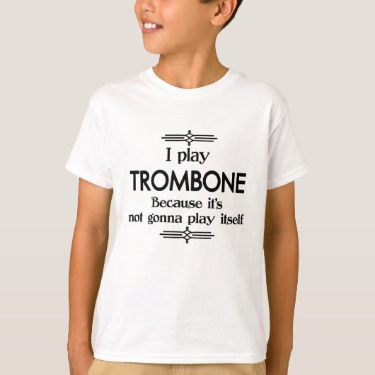 T-shirt Trombone (Devant)