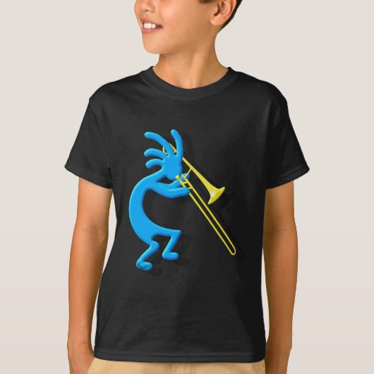 T-shirt Trombone de Kokopelli (Devant)