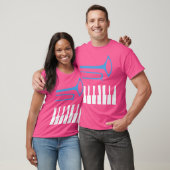 T-shirt Trombone Et Piano (Unisexe)