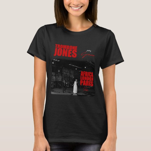 T-shirt Trombone Jones World Tour (Devant)