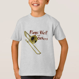 T-shirt Trombone joue bien