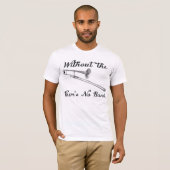 T-shirt Trombone Mens Basic Amer. Application. Tee (Devant entier)