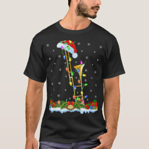 T-shirt Trombone Music Lover Matching Santa Hat Trombone C