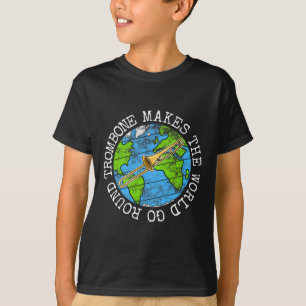 T-shirt Trombone Rend Le Monde Parcouru