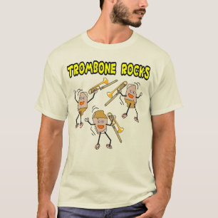 T-shirt Trombone Rocks