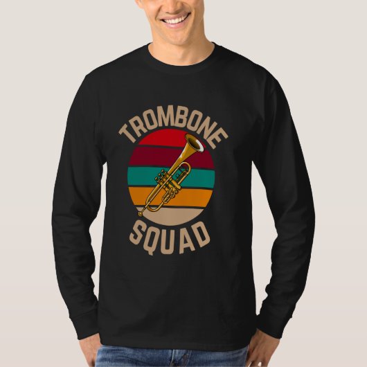 T-shirt Trombone Squad, Drôle trombone (Devant)