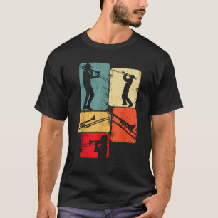 T-shirt Trombone Tromboniste Musicien Jazz Boys Hommes T S