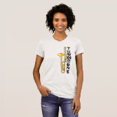 T-shirt Trombone verticale (Devant entier)