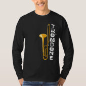 T-shirt Trombone verticale (Devant)