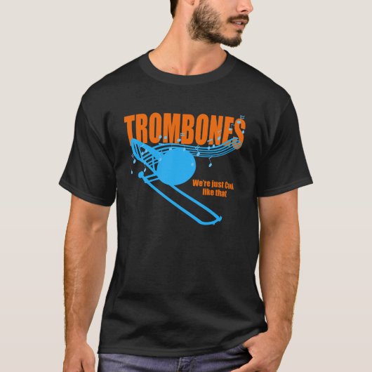 T-shirt Trombones Cool comme ça (Devant)
