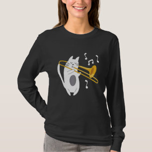 T-shirt Trombonist Chat - Trombone Player Music Lover