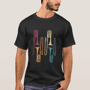 T-shirt Tromboniste Musicien Cadeau Instrument de musique