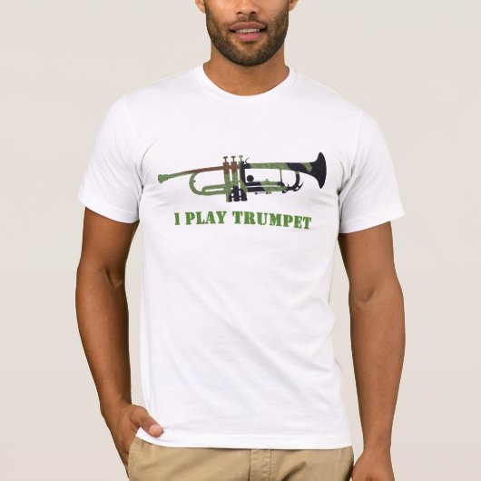 T-shirt Trompette Camouflage (Devant)