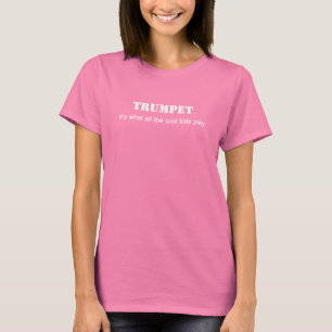 T-shirt TROMPETTE. Est il ce que tous les enfants frais