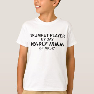 T-shirt Trompette Ninja mortel par nuit