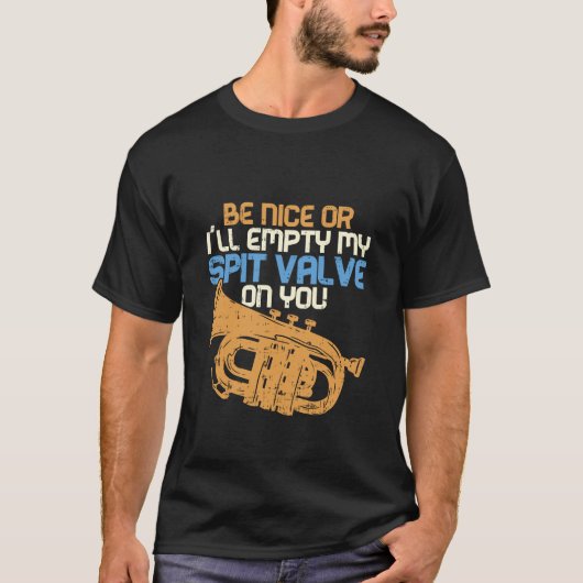 T-shirt Trompettes de bande marcheuse (Devant)