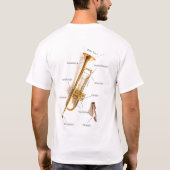 T-shirt Trompettiste (Dos)