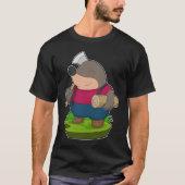 T-shirt Tronc d'arbre Mole Crafsman Ax (Devant)