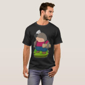 T-shirt Tronc d'arbre Mole Crafsman Ax (Devant entier)