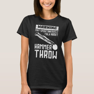 T-shirt Tronc De Jauge De Marteau Et Train De Jauge De Bal