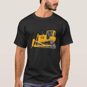 T-shirt Tronc d'excavateur de petit ouvrier de constructio