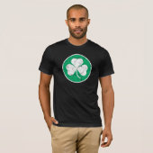 T-shirt Tronche de Trèfle Grunge (Devant entier)