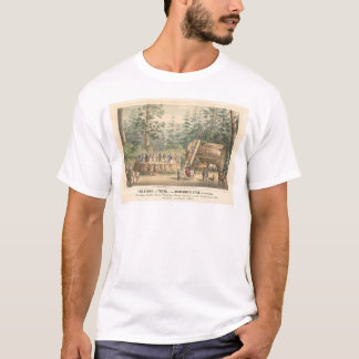 T-shirt Tronçon de l'arbre gigantesque de Calaveras