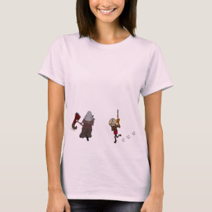 T-shirt Tronçonneuse et bourreau Majini de Chibi