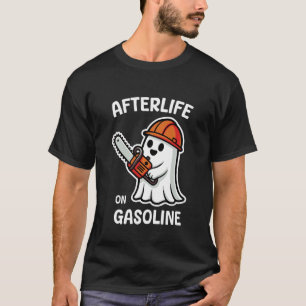 T-shirt Tronçonneuse Fantôme Après-vie à l'essence Hallowe