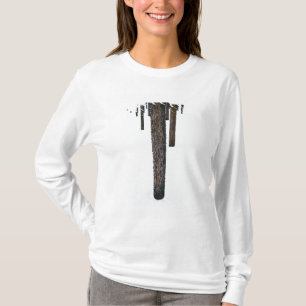 T-shirt Troncs d'arbre dans la neige
