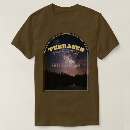 T-shirt Trône de verre Terrasen (Design devant)