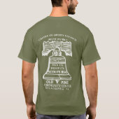 T-shirt Troop Class B - Olive Green (Front and Back Logo) (Dos)