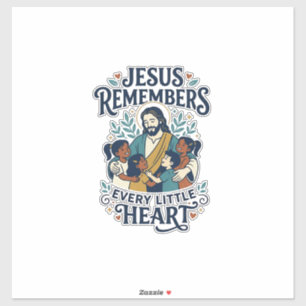 T-Shirt Troost bij Miskraam Jezus Genezing Inspira Sticker