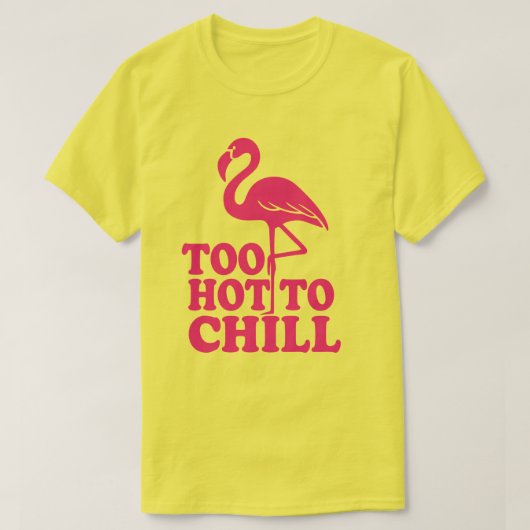 T-shirt Trop chaud pour refroidir (Design devant)