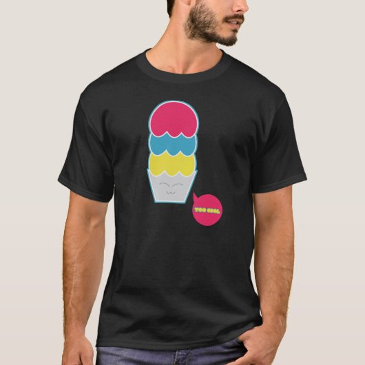 T-shirt Trop cool (Devant)