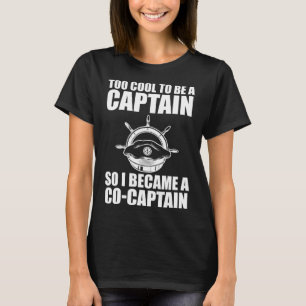 T-shirt trop cool pour être co-capitaine, je suis donc dev