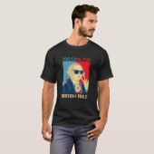 T-shirt Trop Cool Pour George Washington 4E De (Devant entier)