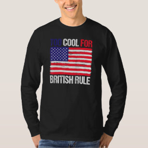 T-shirt Trop Cool pour la domination britannique Drapeau a