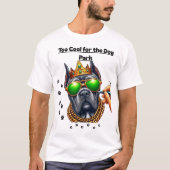 T-shirt Trop Cool pour le chien Park-Dog amoureuxT-Shirt D (Devant)