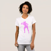 T-shirt Trop de femme pour vous (Devant entier)