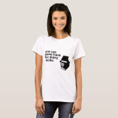 T-shirt trop de livres (Devant entier)