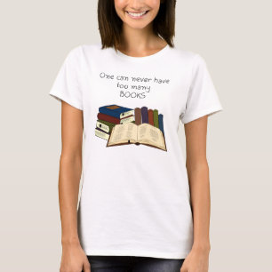 T-shirt Trop de livres ? !