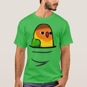 T-shirt Trop d'oiseaux pêcheurs Lovebird