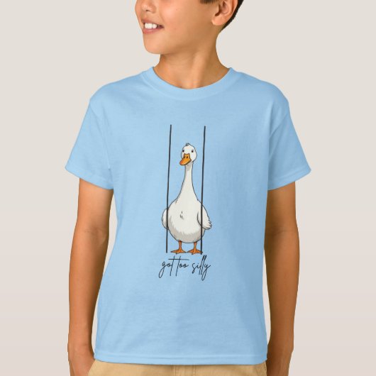 T-shirt Trop drôle d'oie (Devant)