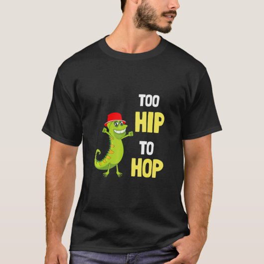 T-shirt Trop Hip hop Chameleon (Devant)